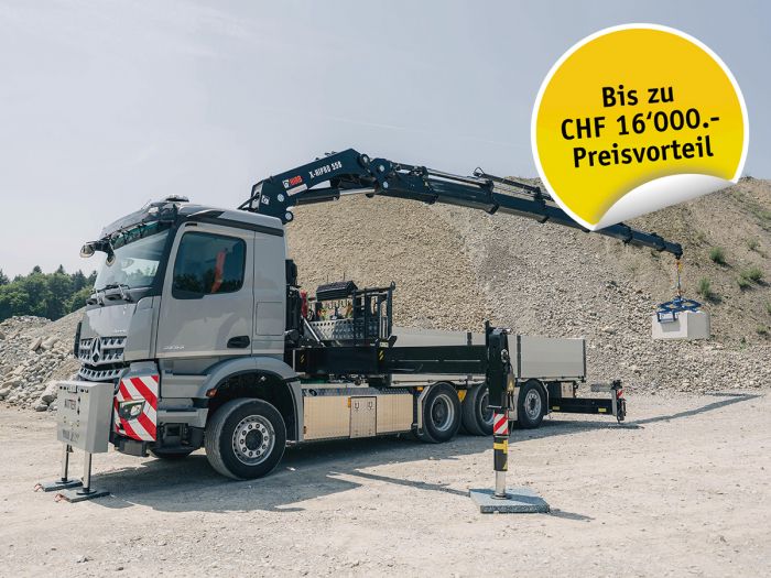 HIAB Kranlösungen - mit Innovationsprämie