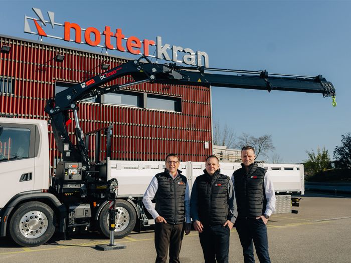 Notterkran AG stellt Weichen für die Zukunft
