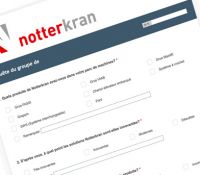 Le sondage clients Notterkran
